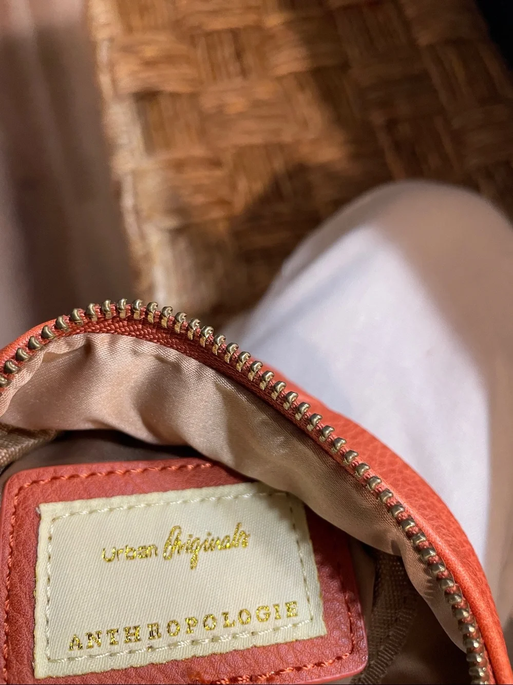 Anthropologie stylish rust